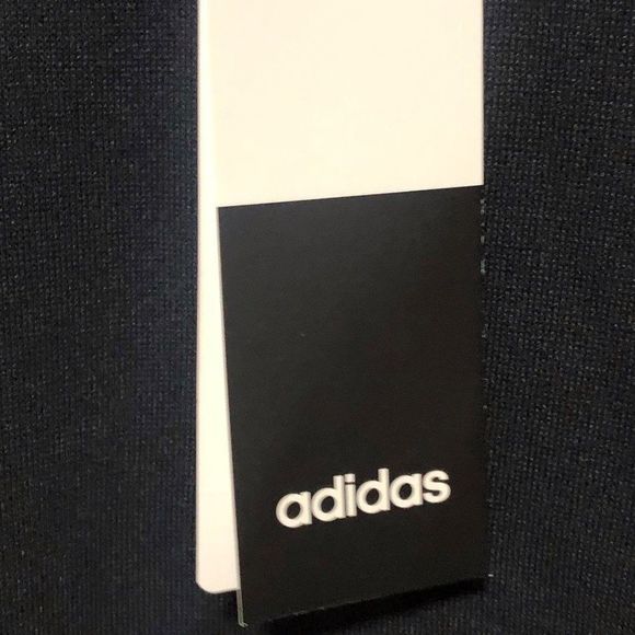 NWT Adidas 3 Stripe Crewneck Fitness Training Pullover Sweatshirt. 1305059 - Picture 4 of 4